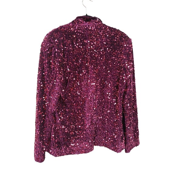 Nanette Lepore Sequin Blazer Size Medium - Picture 2 of 3